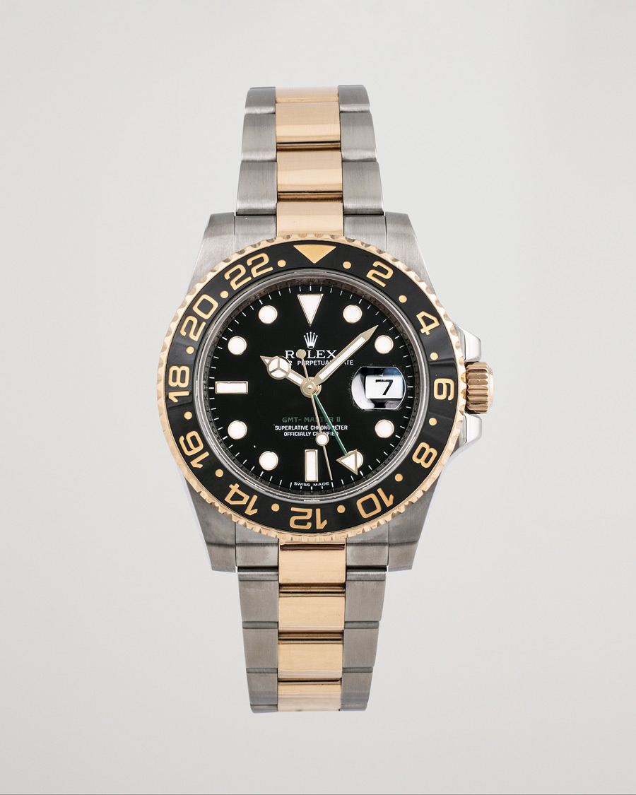 Mies | Rolex Pre-Owned GMT-Master II 116713N Silver | Rolex Pre-Owned | GMT-Master II 116713N Silver