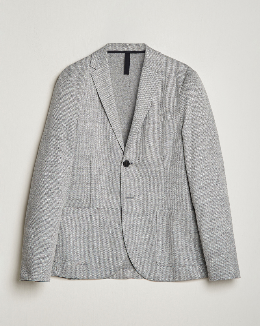 Mies | Pikkutakit | Harris Wharf London | Linen Blend Blazer Grey