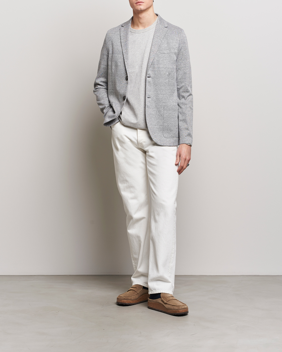 Mies | Pikkutakit | Harris Wharf London | Linen Blend Blazer Grey