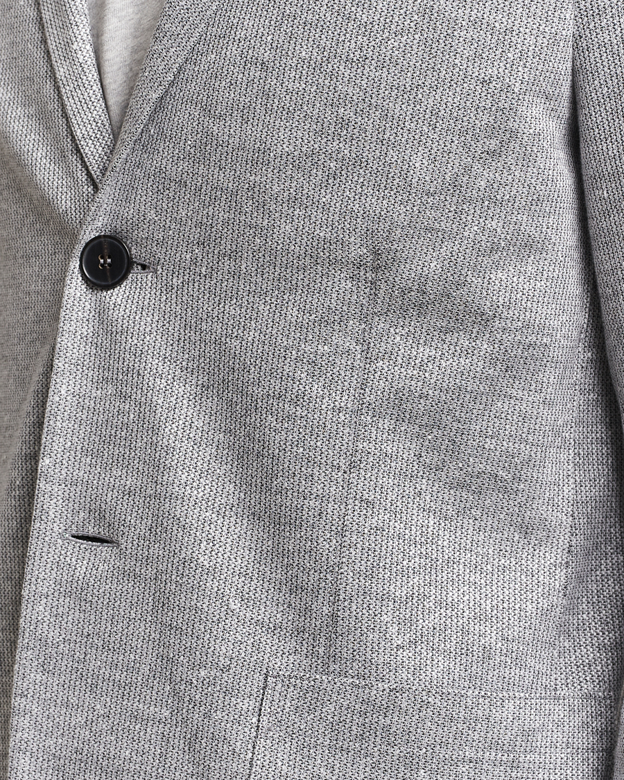 Mies | Pikkutakit | Harris Wharf London | Linen Blend Blazer Grey