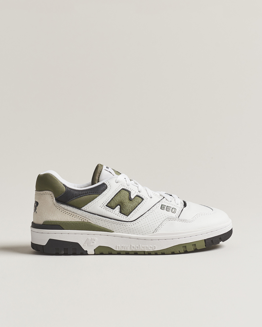 Mies | New Balance 550 Sneakers White/Green | New Balance | 550 Sneakers White/Green