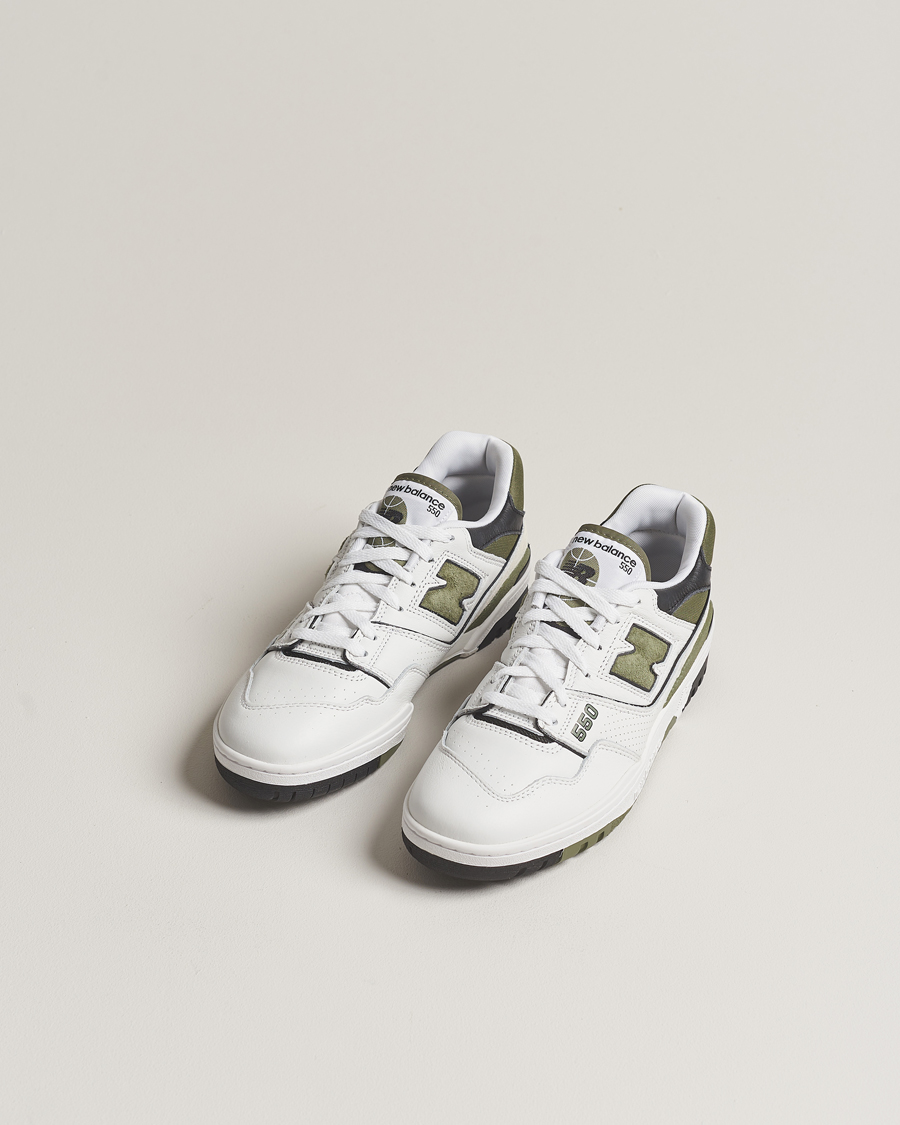 Mies | New Balance 550 Sneakers White/Green | New Balance | 550 Sneakers White/Green