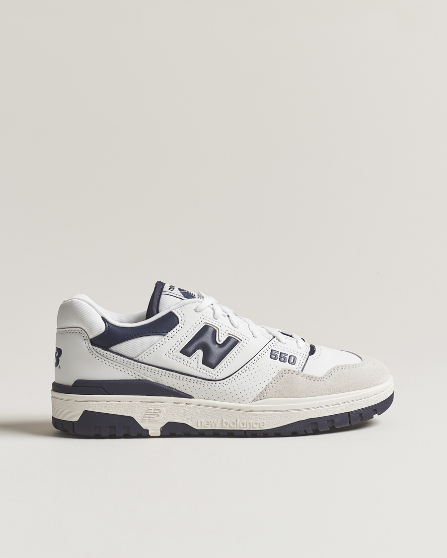 Mies | New Balance 550 Sneakers White/Navy | New Balance | 550 Sneakers White/Navy