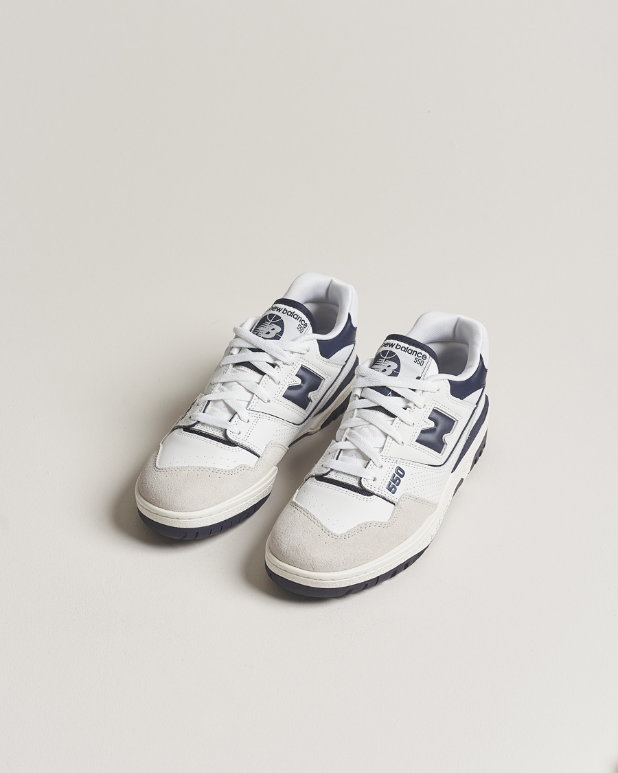 Mies | Kengät | New Balance | 550 Sneakers White/Navy
