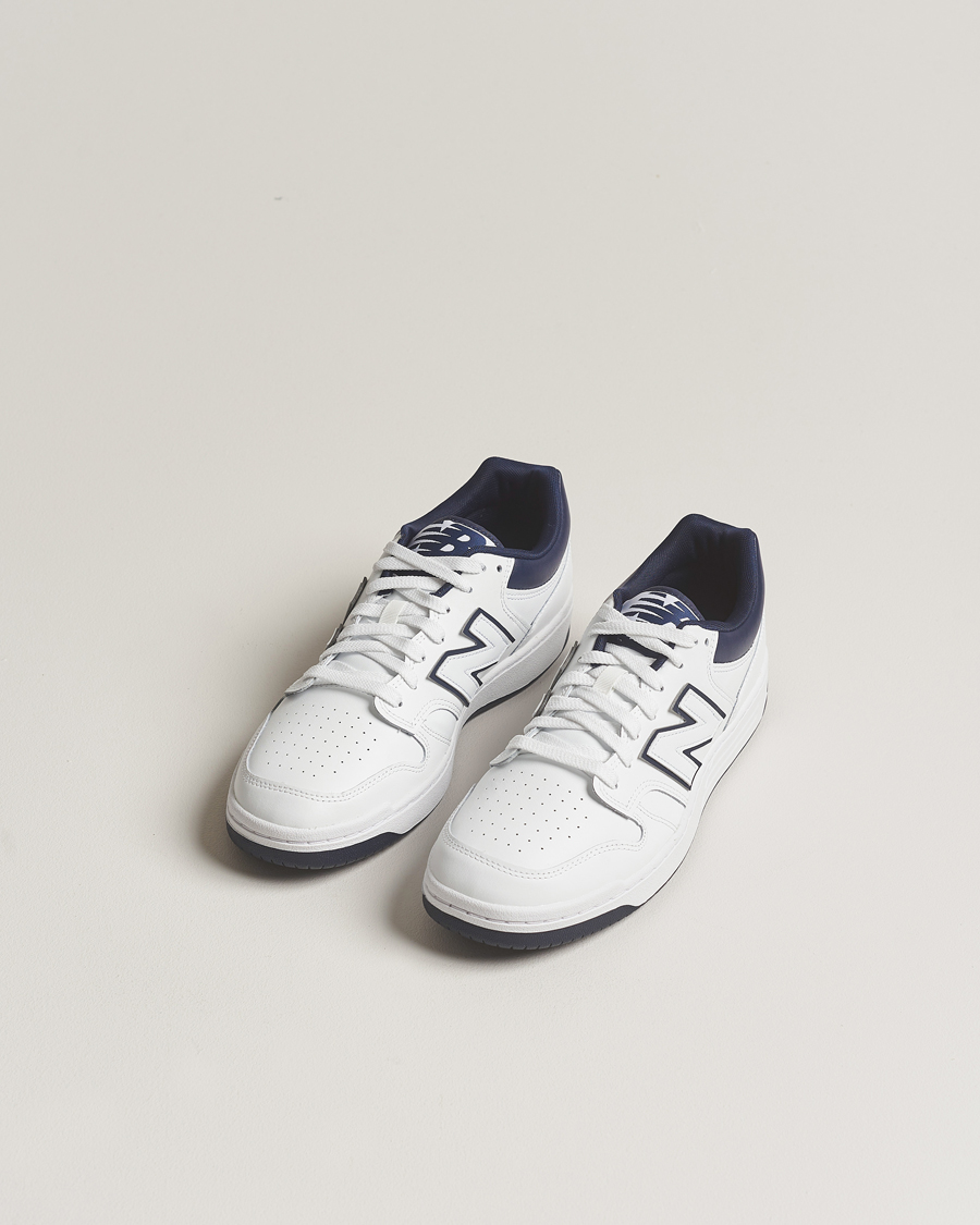Mies | New Balance 480 Sneakers White/Navy | New Balance | 480 Sneakers White/Navy
