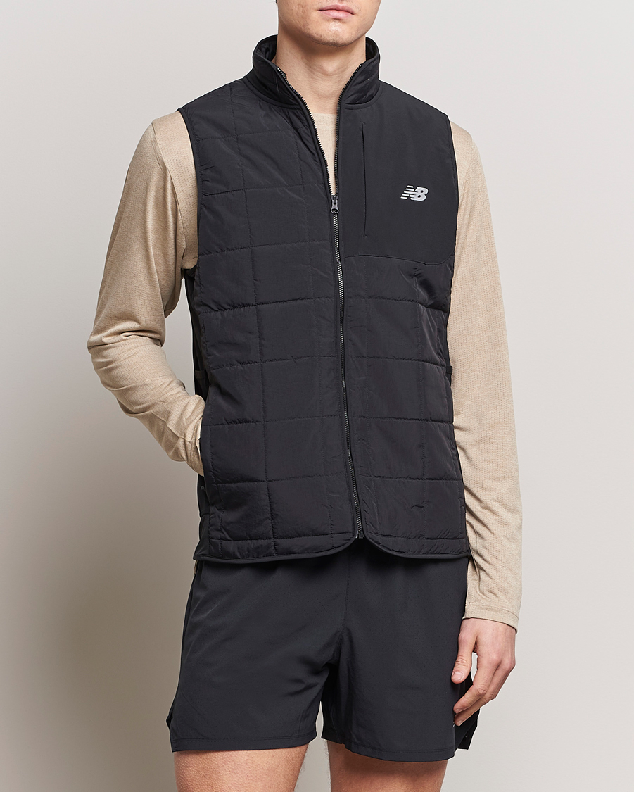 Mies | Takit | New Balance Running | Athletics Heat Layer Run Vest Black