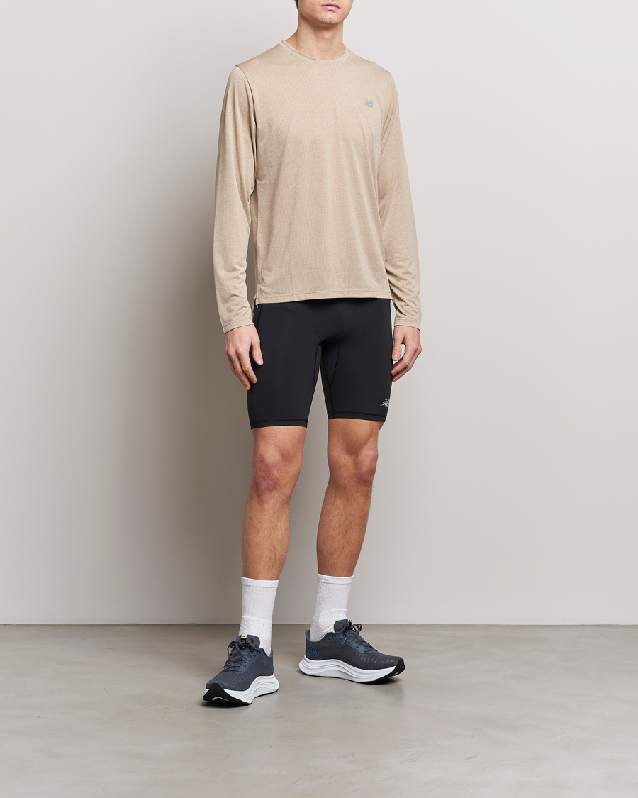Mies | Shortsit | New Balance Running | Athletics Run Half Tight Black