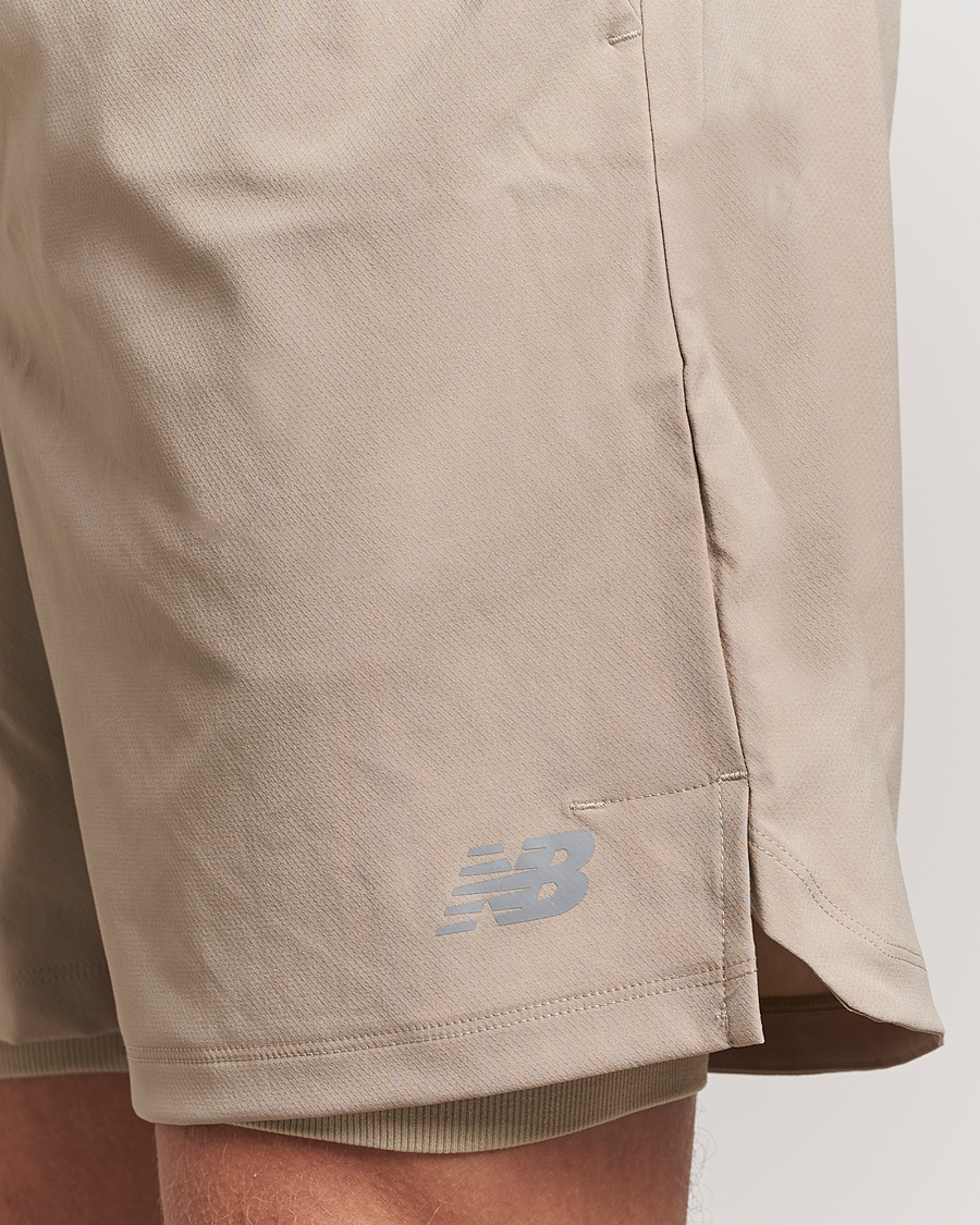 Mies | Shortsit | New Balance Running | Seamless Shorts 7 Lined Stoneware