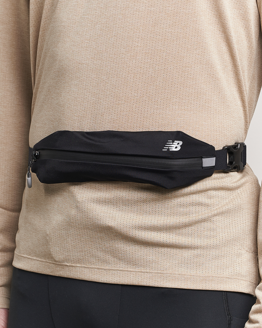 Mies | New Balance Running Running Stretch Belt Black | New Balance Running | Running Stretch Belt Black