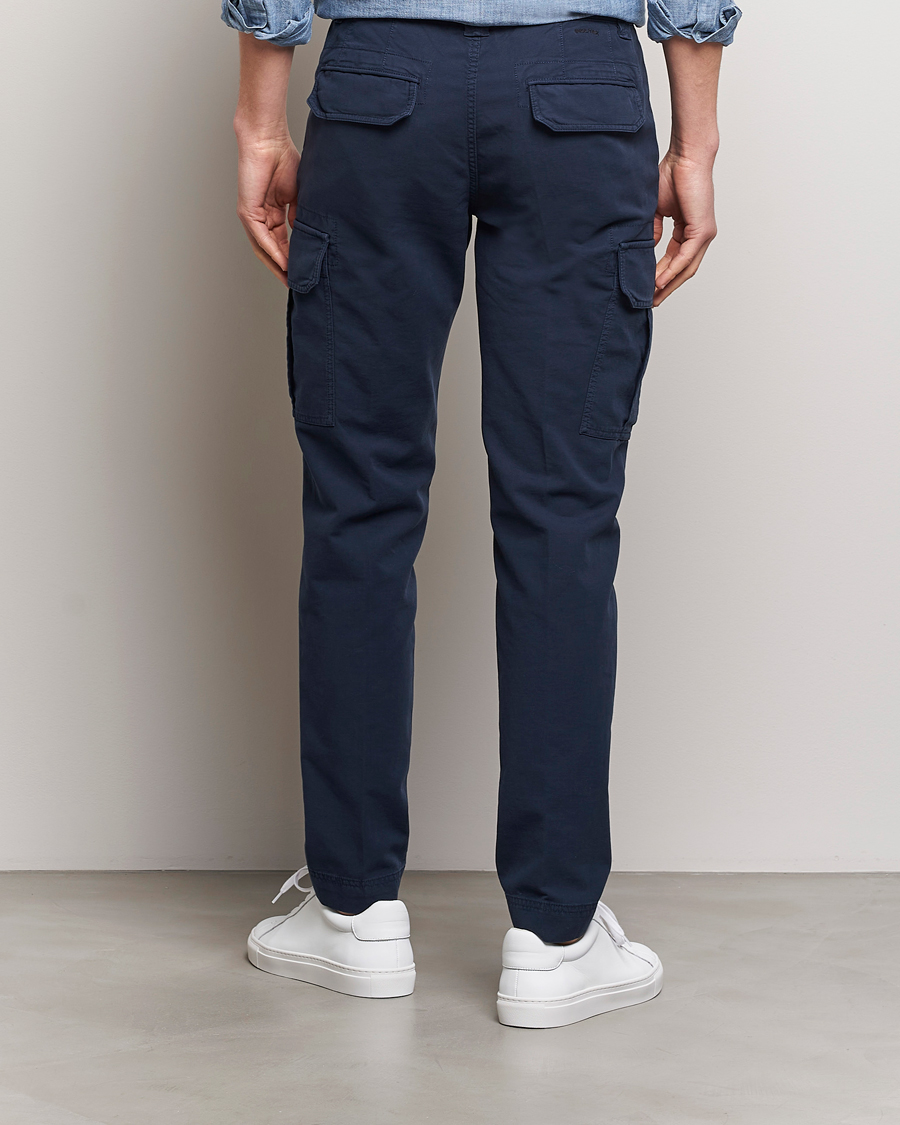 Mies | Housut | Incotex | Slim Fit Cargo Pants Navy