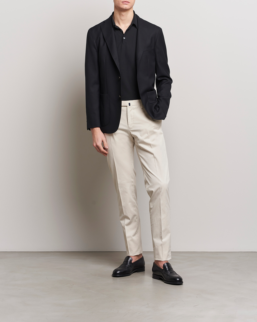 Mies | Housut | Incotex | Slim Fit Comfort Chinos Off White