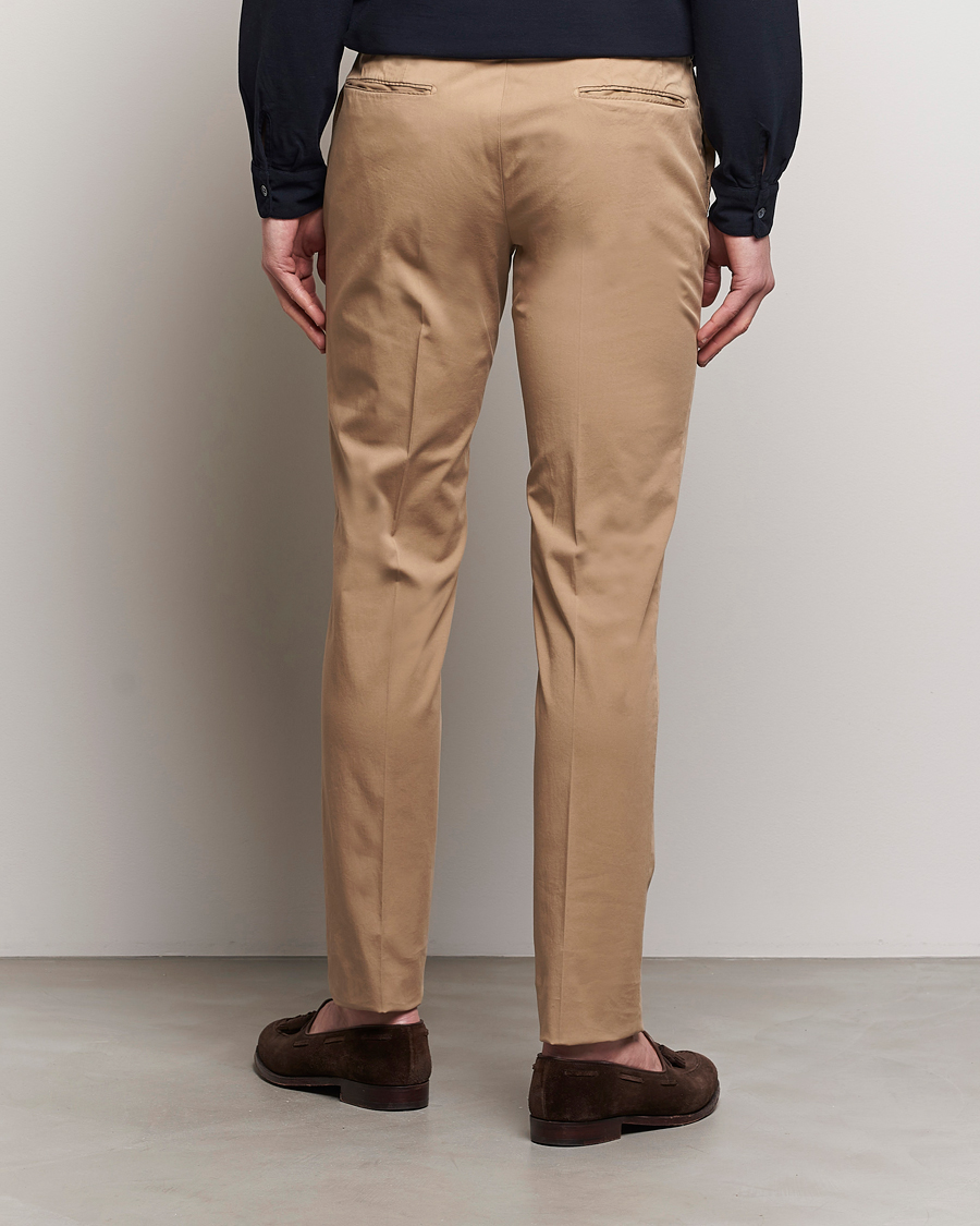Mies | Housut | Incotex | Slim Fit Comfort Chinos Beige