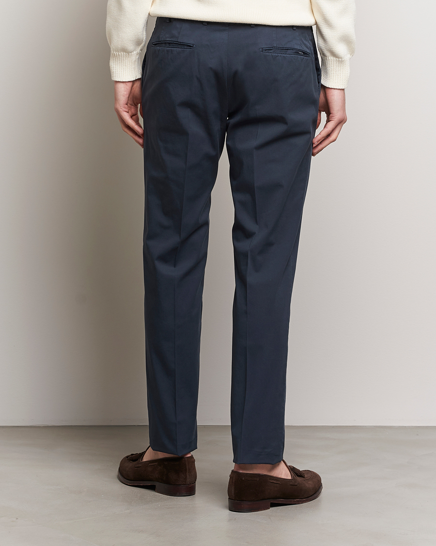 Mies | Housut | Incotex | Slim Fit Comfort Chinos Navy
