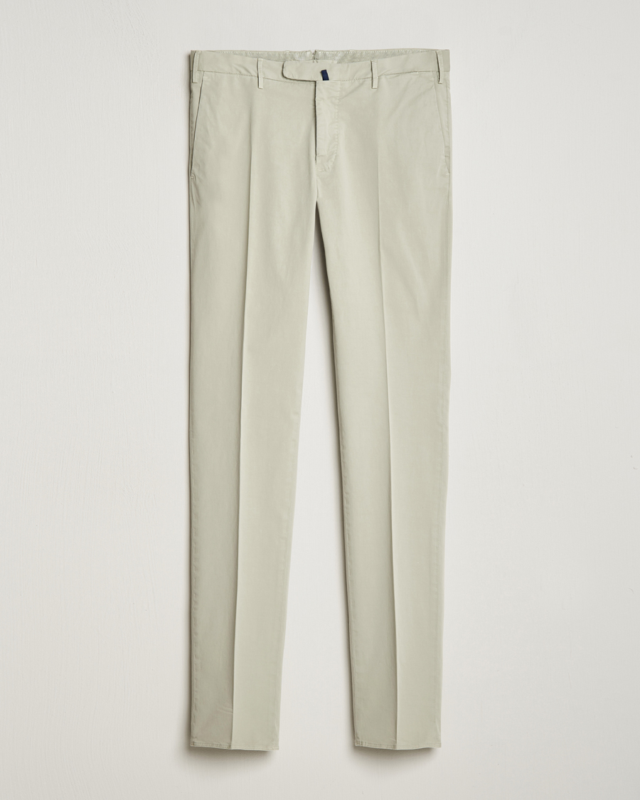Mies | Housut | Incotex | Slim Fit Comfort Chinos Light Grey