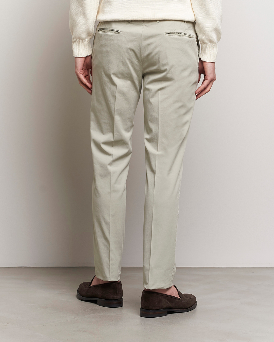 Mies | Housut | Incotex | Slim Fit Comfort Chinos Light Grey