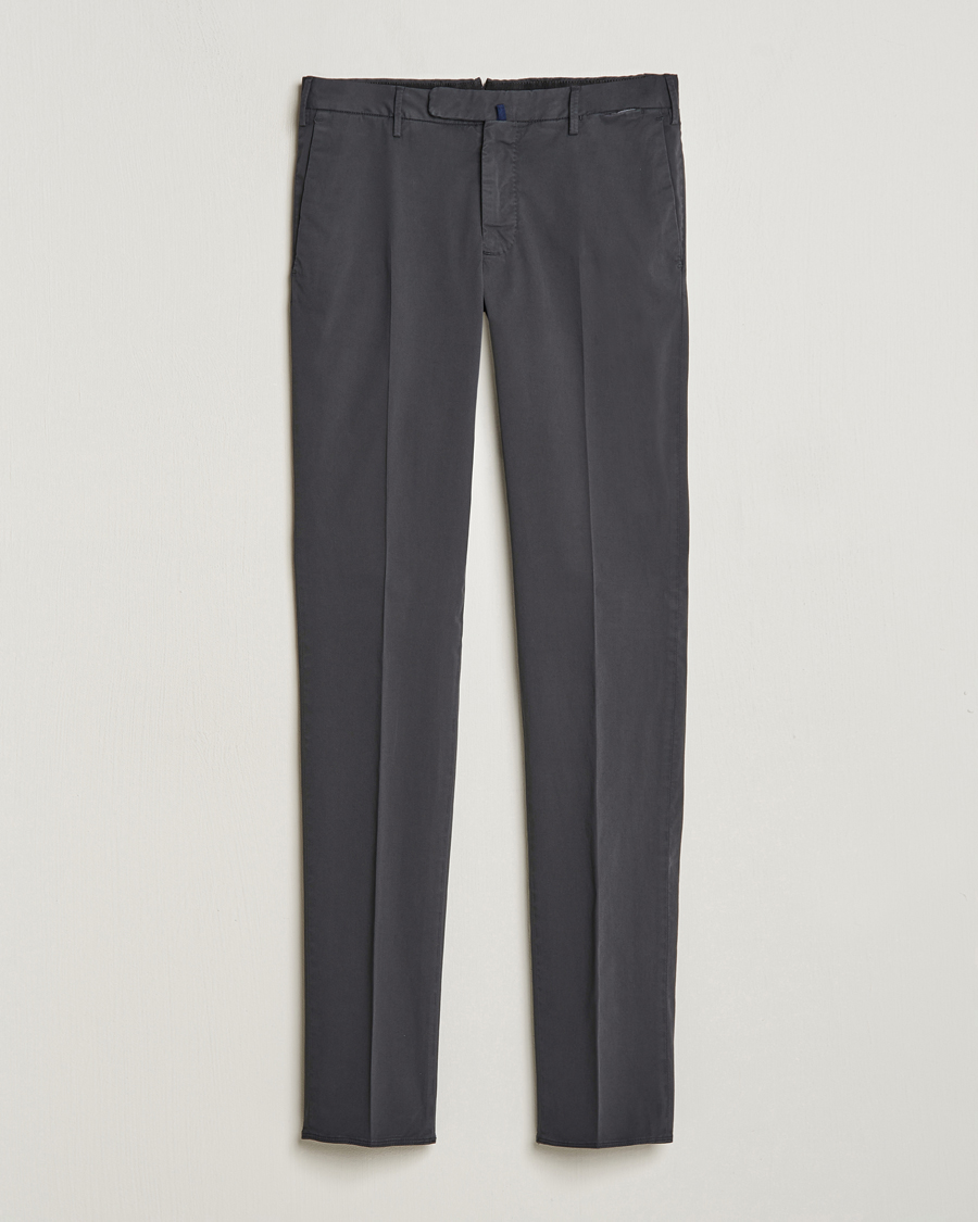 Mies | Housut | Incotex | Slim Fit Comfort Chinos Charcoal