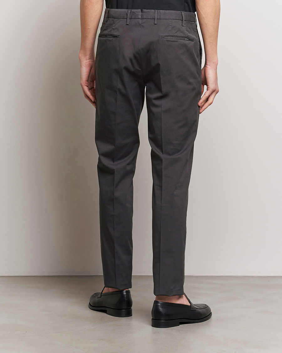 Mies | Housut | Incotex | Slim Fit Comfort Chinos Charcoal