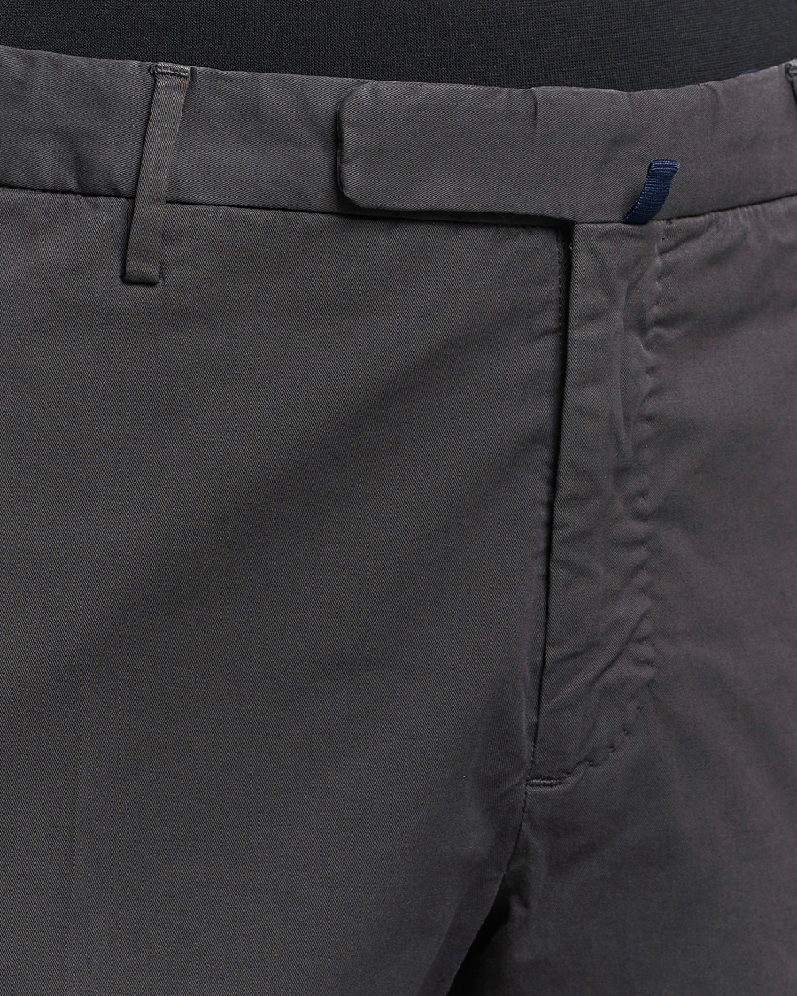 Mies | Housut | Incotex | Slim Fit Comfort Chinos Charcoal