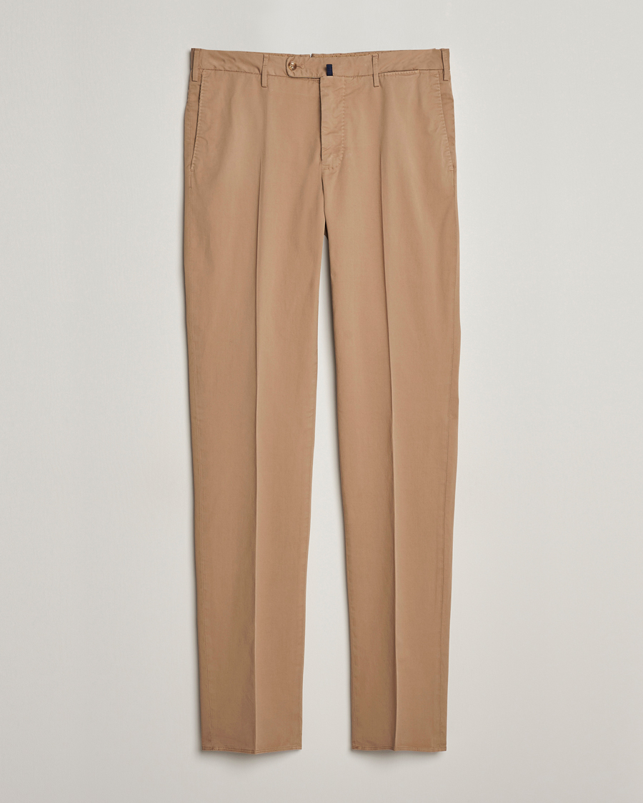 Mies | Housut | Incotex | Regular Fit Comfort Chinos Beige