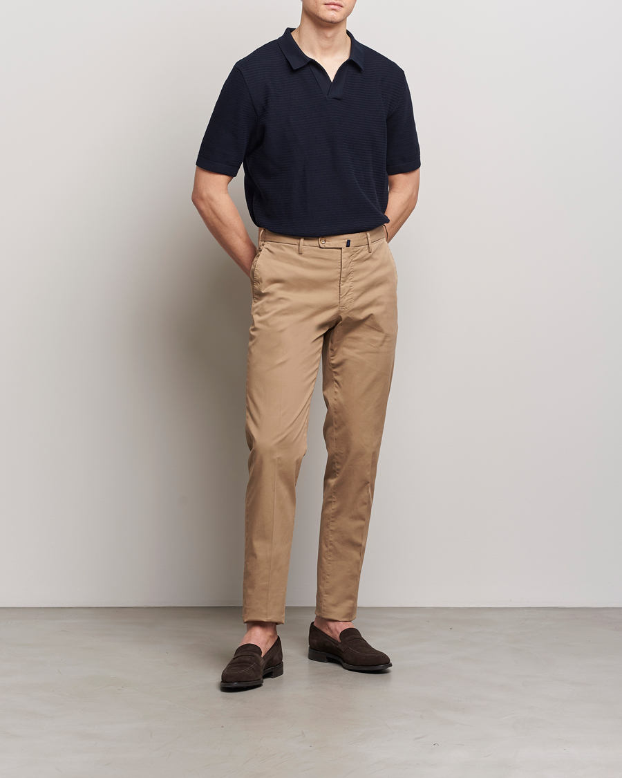 Mies | Housut | Incotex | Regular Fit Comfort Chinos Beige