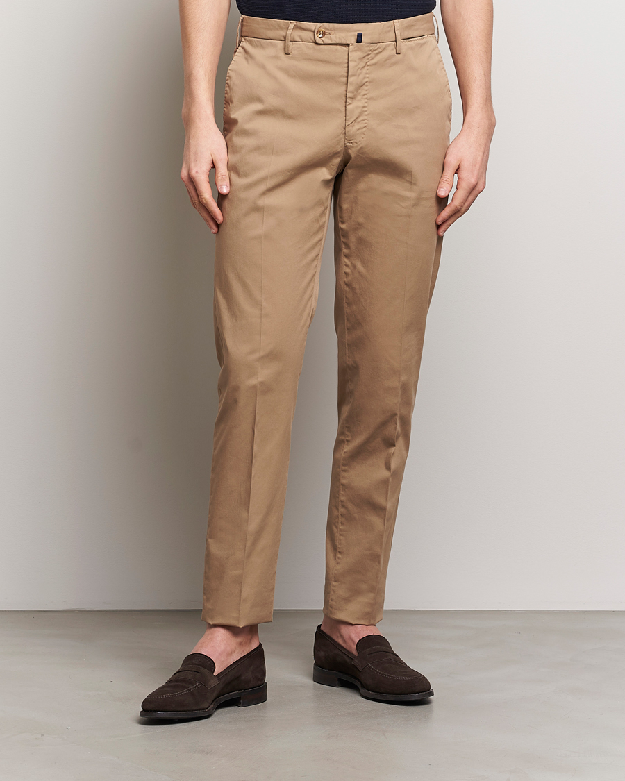 Mies | Housut | Incotex | Regular Fit Comfort Chinos Beige