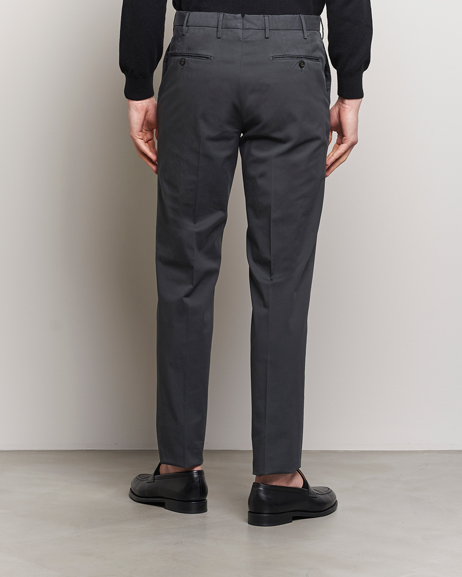 Mies | Housut | Incotex | Regular Fit Comfort Chinos Charcoal