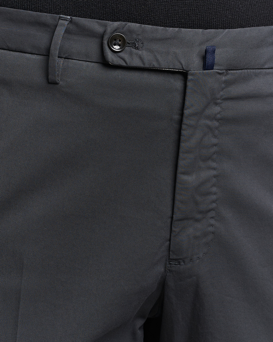 Mies | Housut | Incotex | Regular Fit Comfort Chinos Charcoal