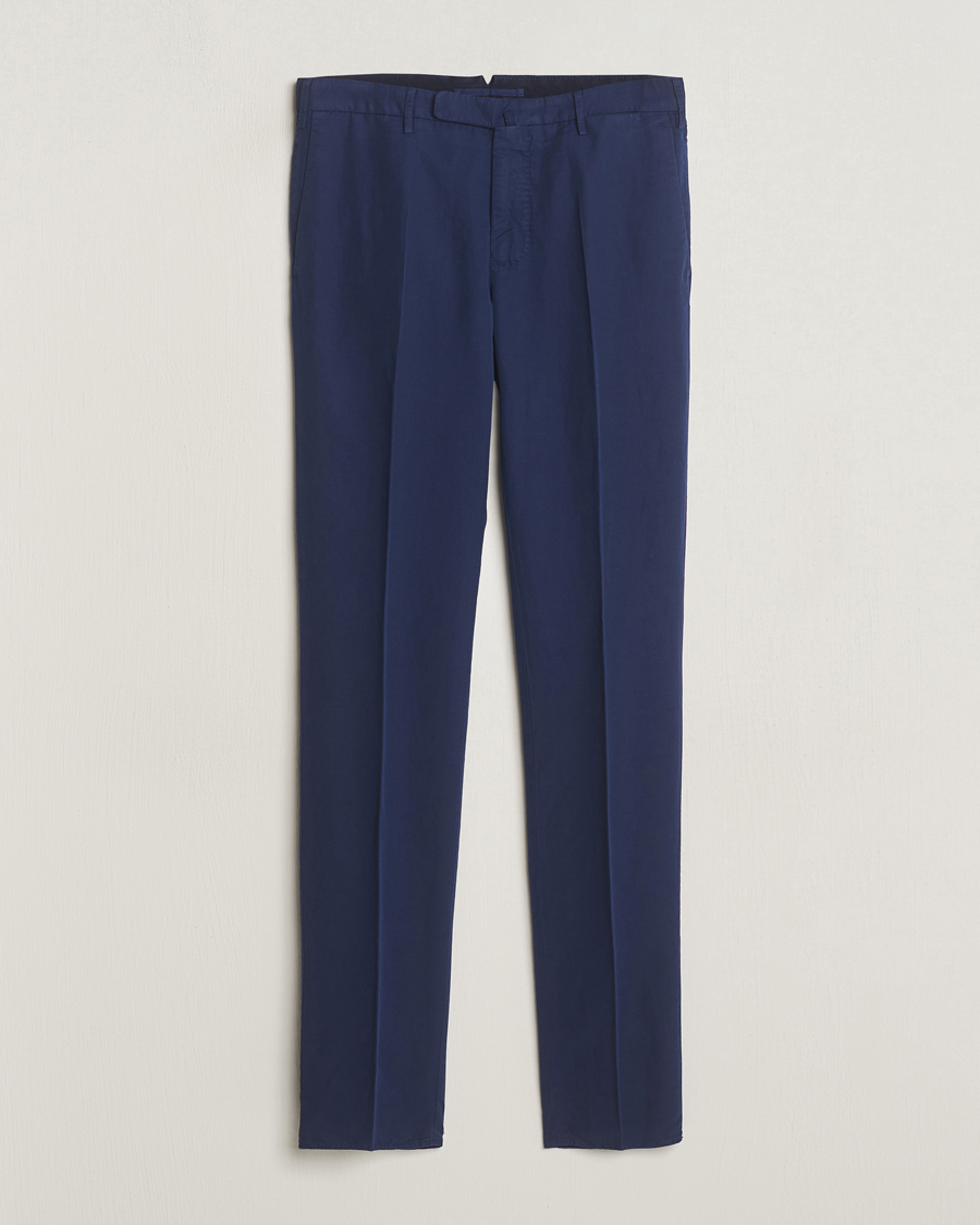 Mies | Housut | Incotex | Slim Fit Chinolino Trousers Navy