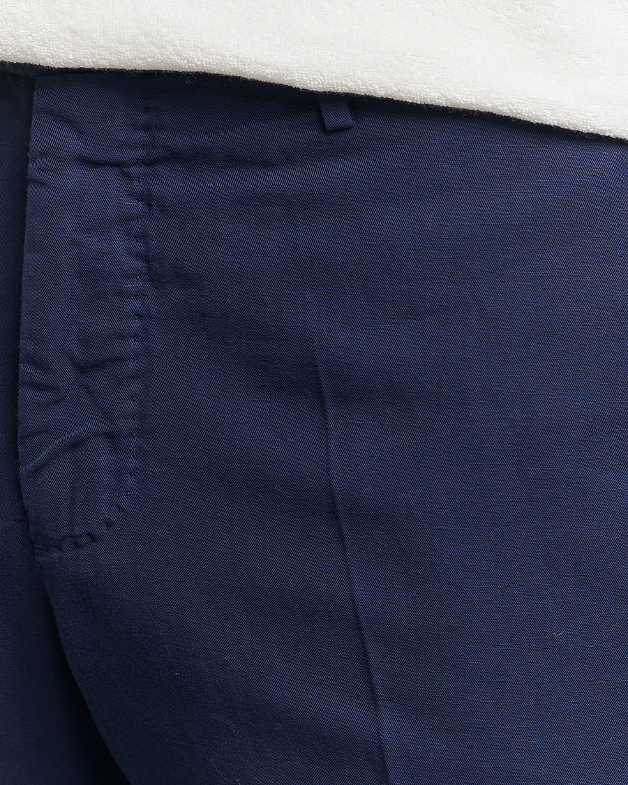 Mies | Housut | Incotex | Slim Fit Chinolino Trousers Navy
