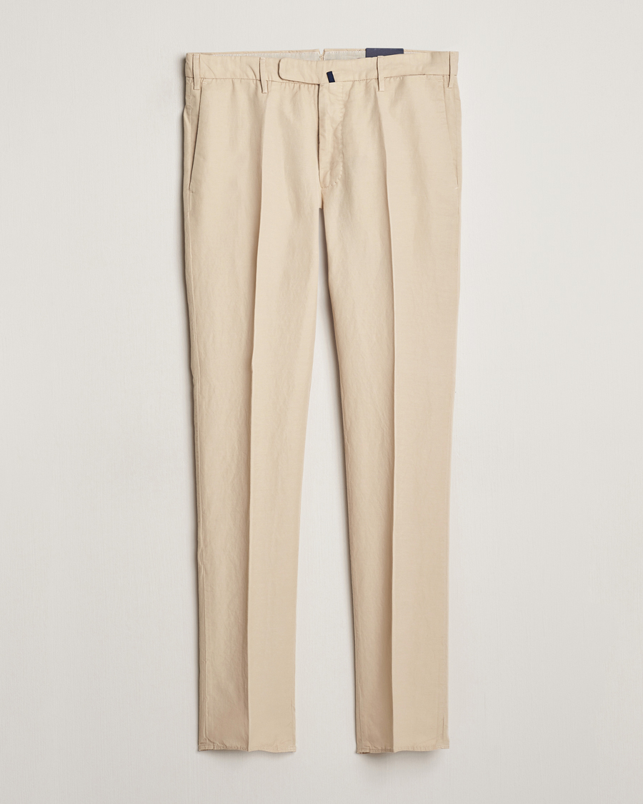 Mies | Housut | Incotex | Slim Fit Chinolino Trousers Light Beige