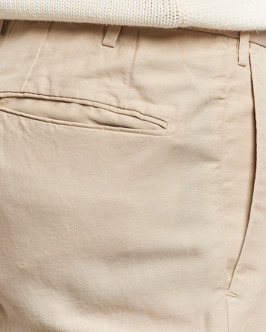 Mies | Housut | Incotex | Slim Fit Chinolino Trousers Light Beige