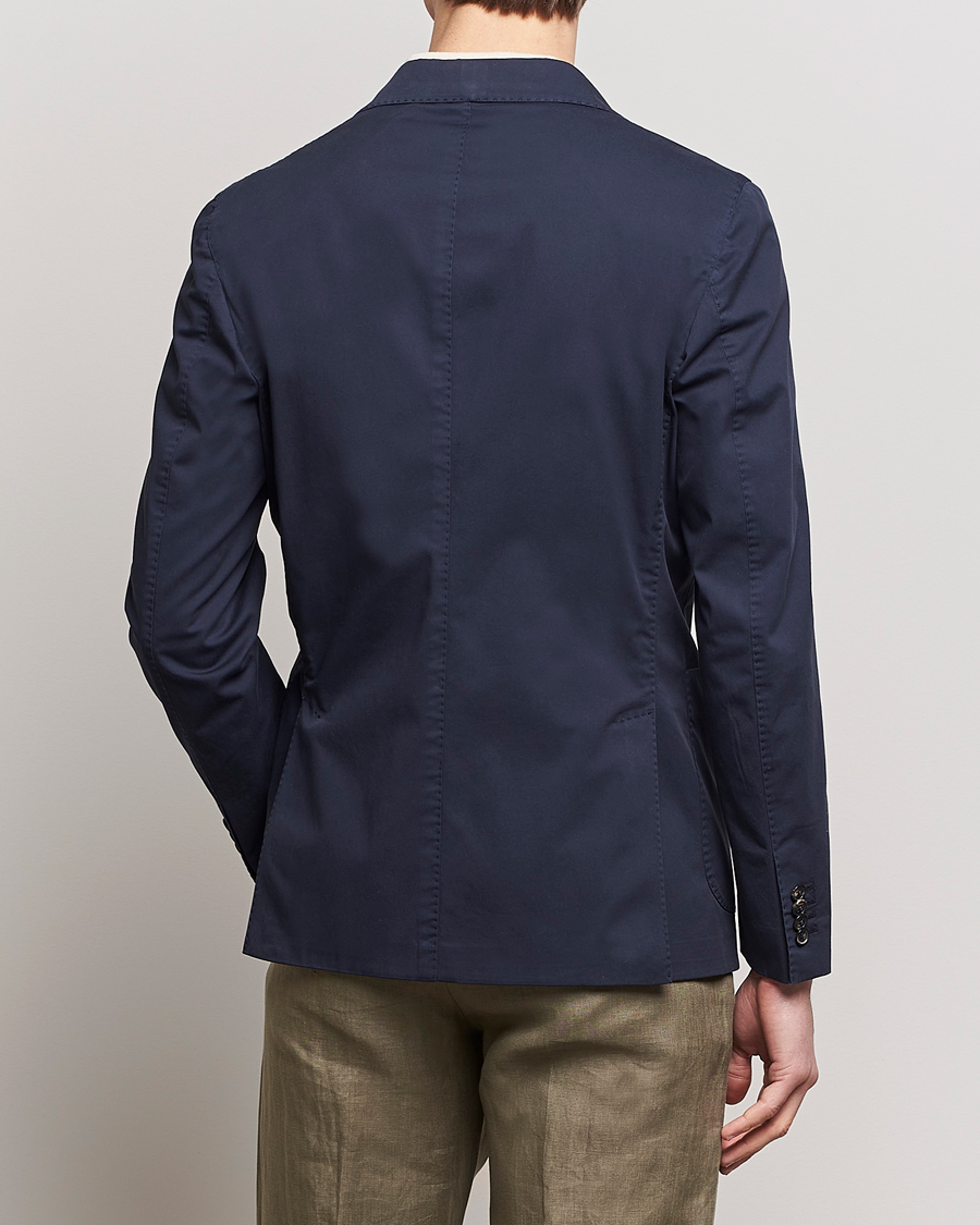 Mies | Pikkutakit | Incotex | Unconstructed Comfort Cotton Blazer Navy