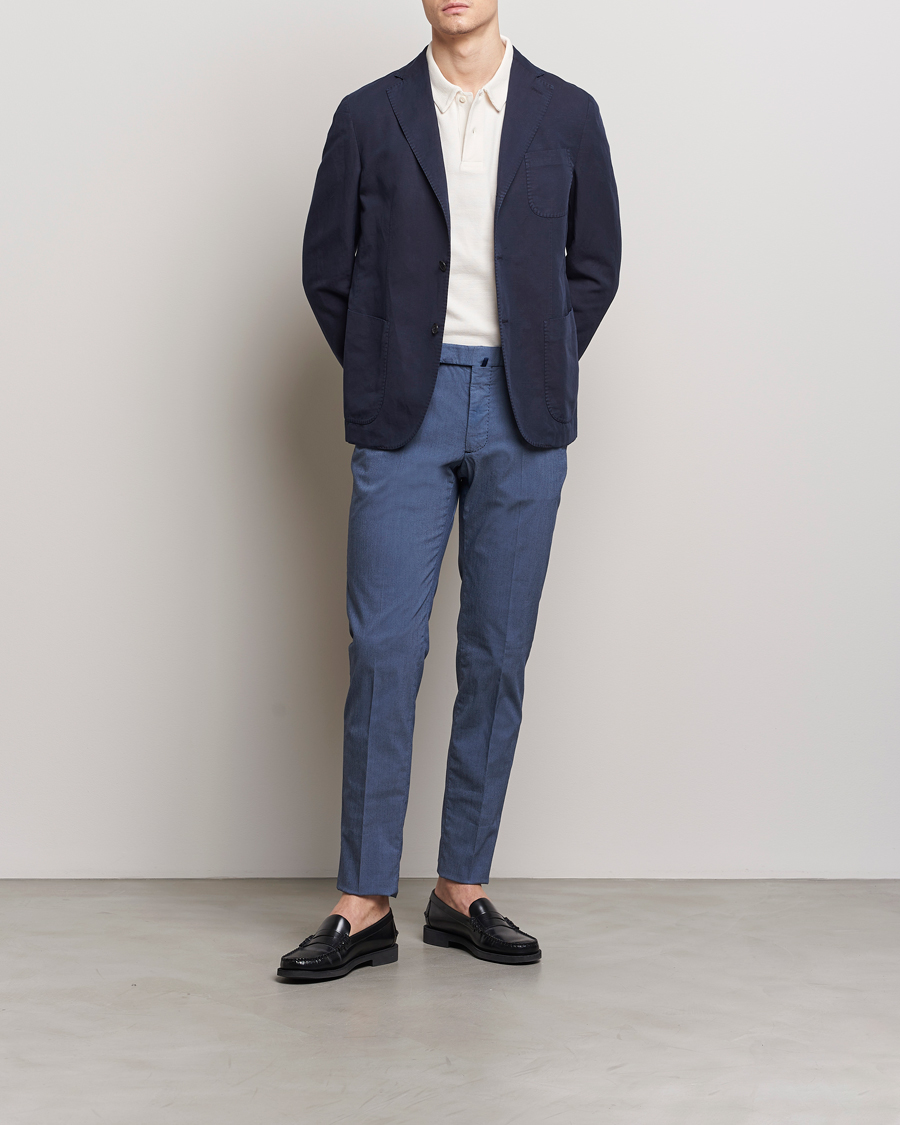 Mies | Pikkutakit | Incotex | Unconstructed Chinolino Blazer Navy