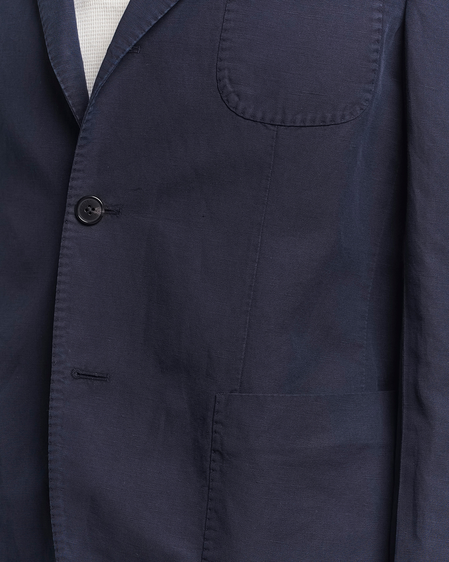 Mies | Pikkutakit | Incotex | Unconstructed Chinolino Blazer Navy