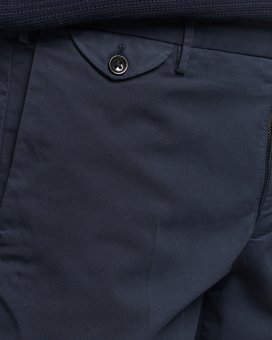 Mies | Shortsit | Incotex | Cotton Comfort Shorts Navy