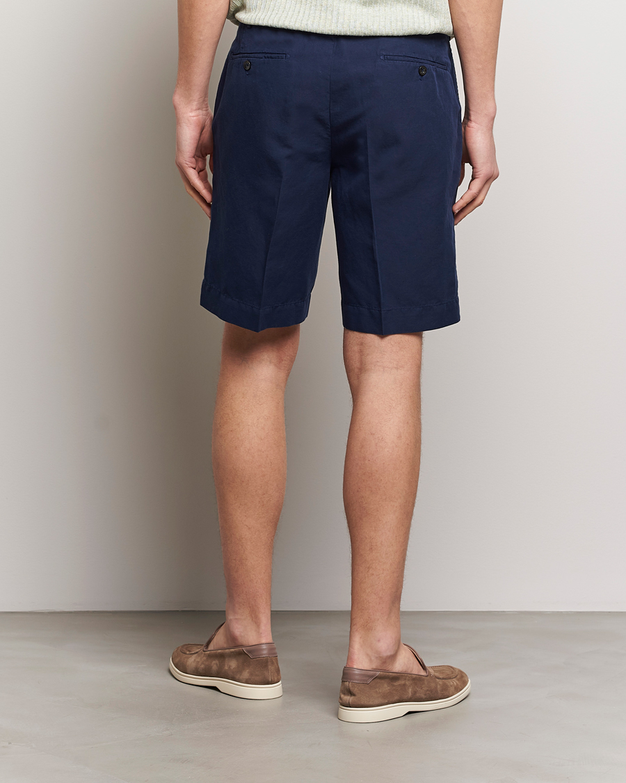 Mies | Shortsit | Incotex | Chinolino Shorts Navy
