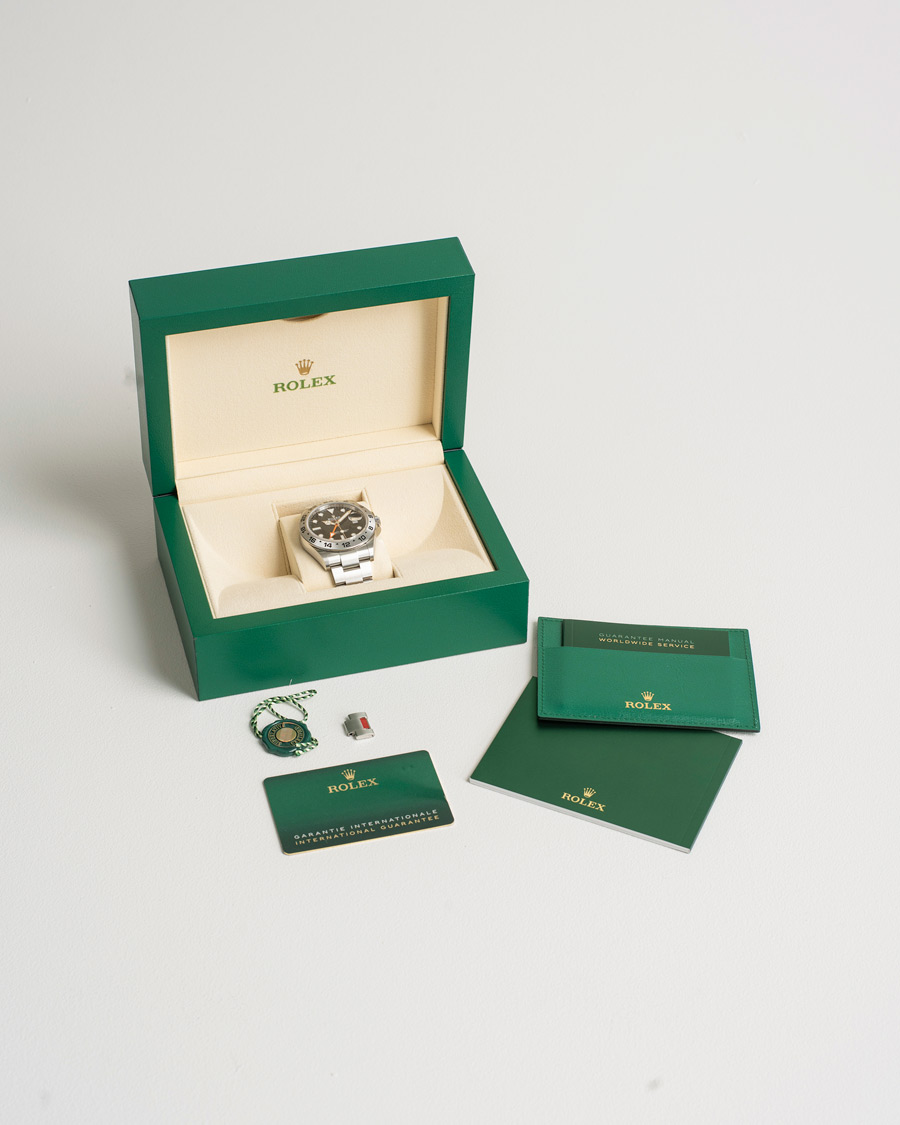 Mies | Rolex Pre-Owned Explorer II 226570 Silver | Rolex Pre-Owned | Explorer II 226570 Silver