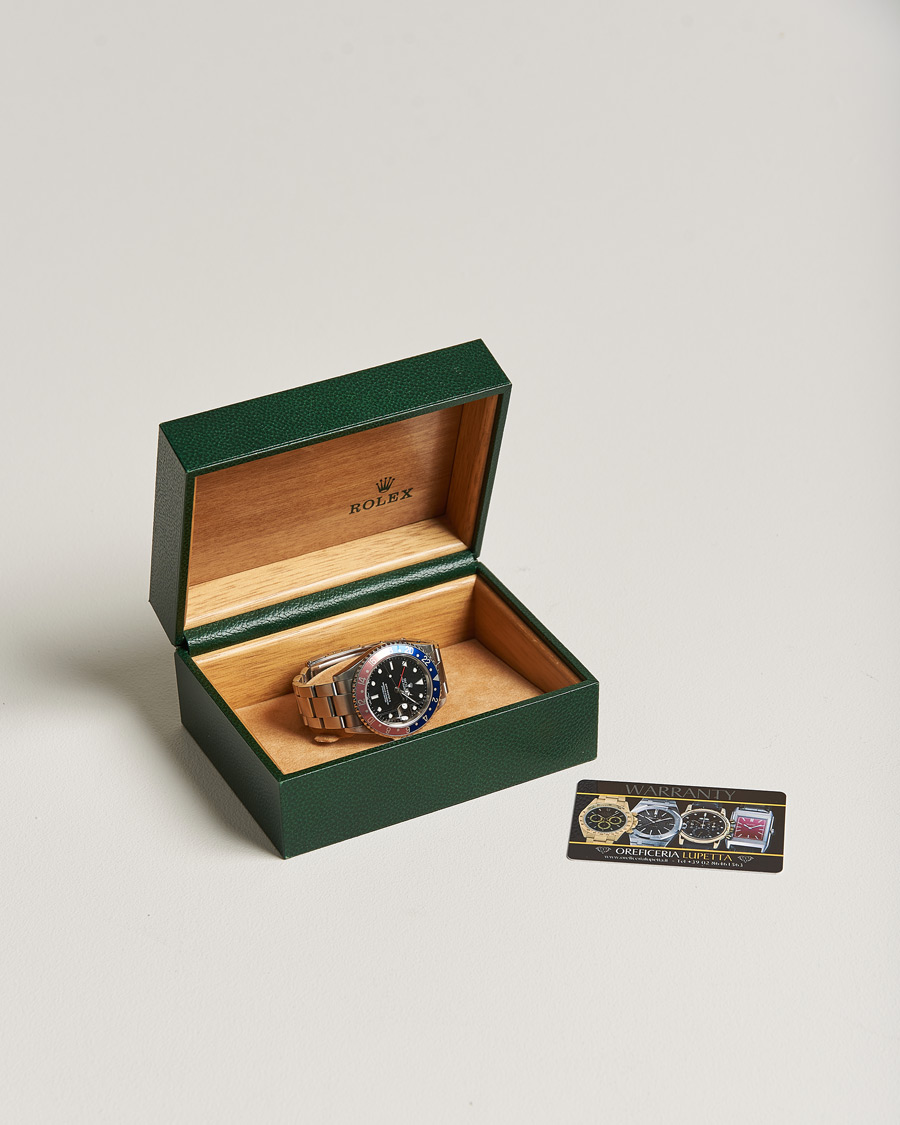 Mies | Rolex Pre-Owned GMT-Master II 16710 Silver | Rolex Pre-Owned | GMT-Master II 16710 Silver