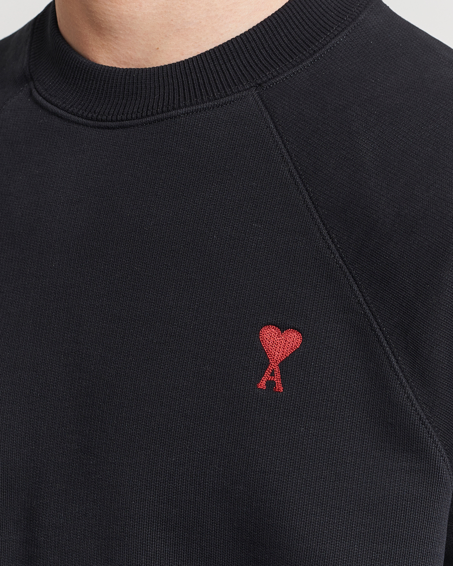 Mies | Puserot | AMI | Heart Logo Sweatshirt Black