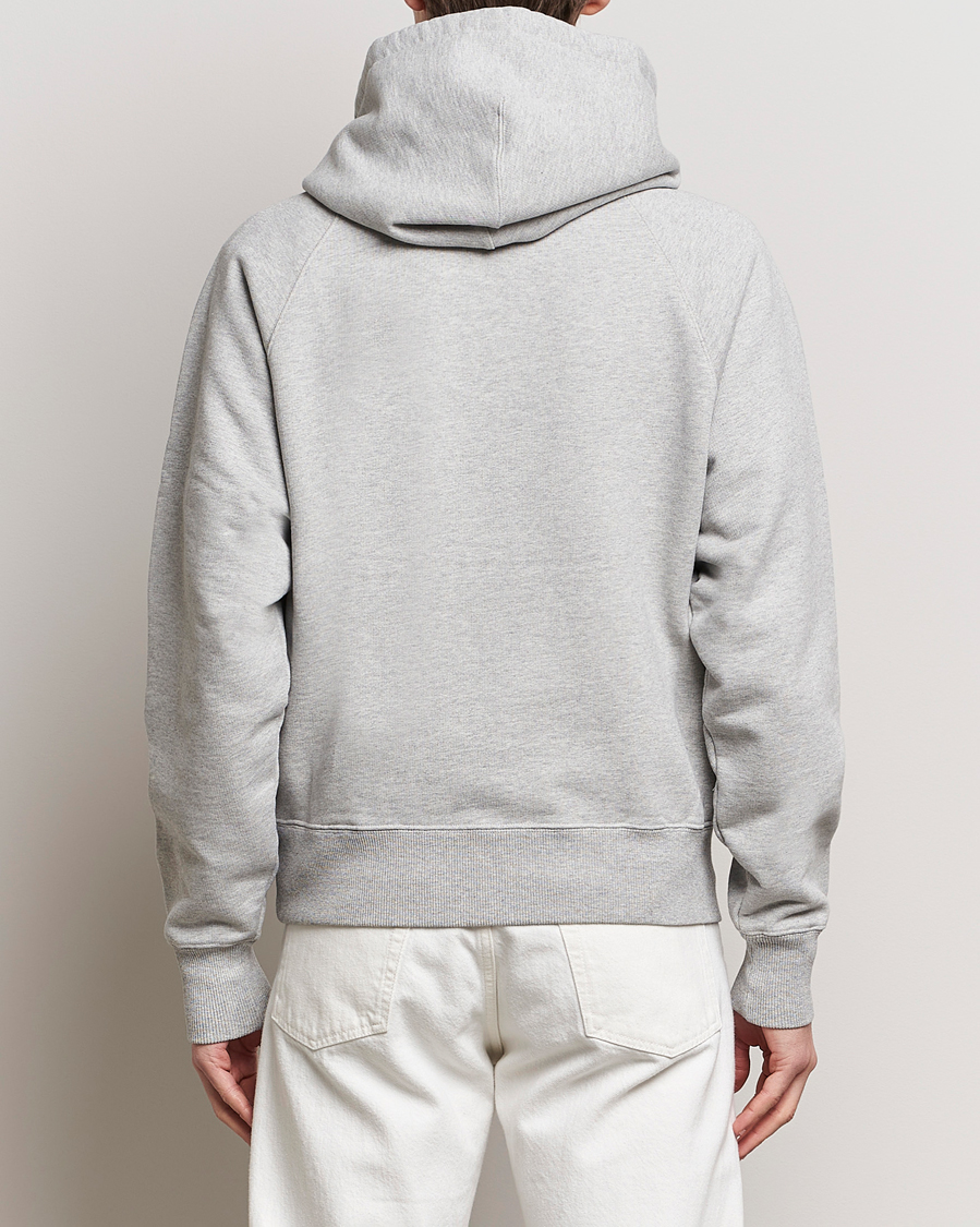 Mies | Puserot | AMI | Heart Logo Hoodie Heather Grey