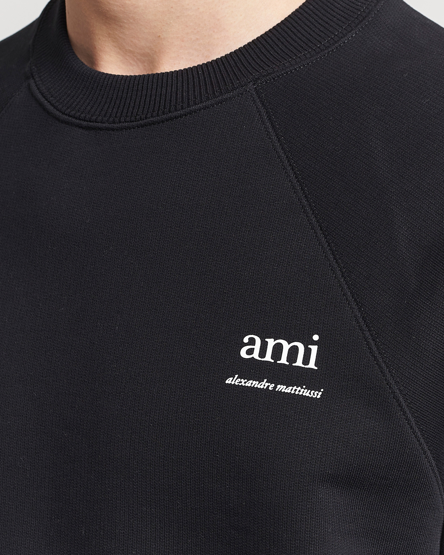 Mies | Puserot | AMI | Logo Sweatshirt Black