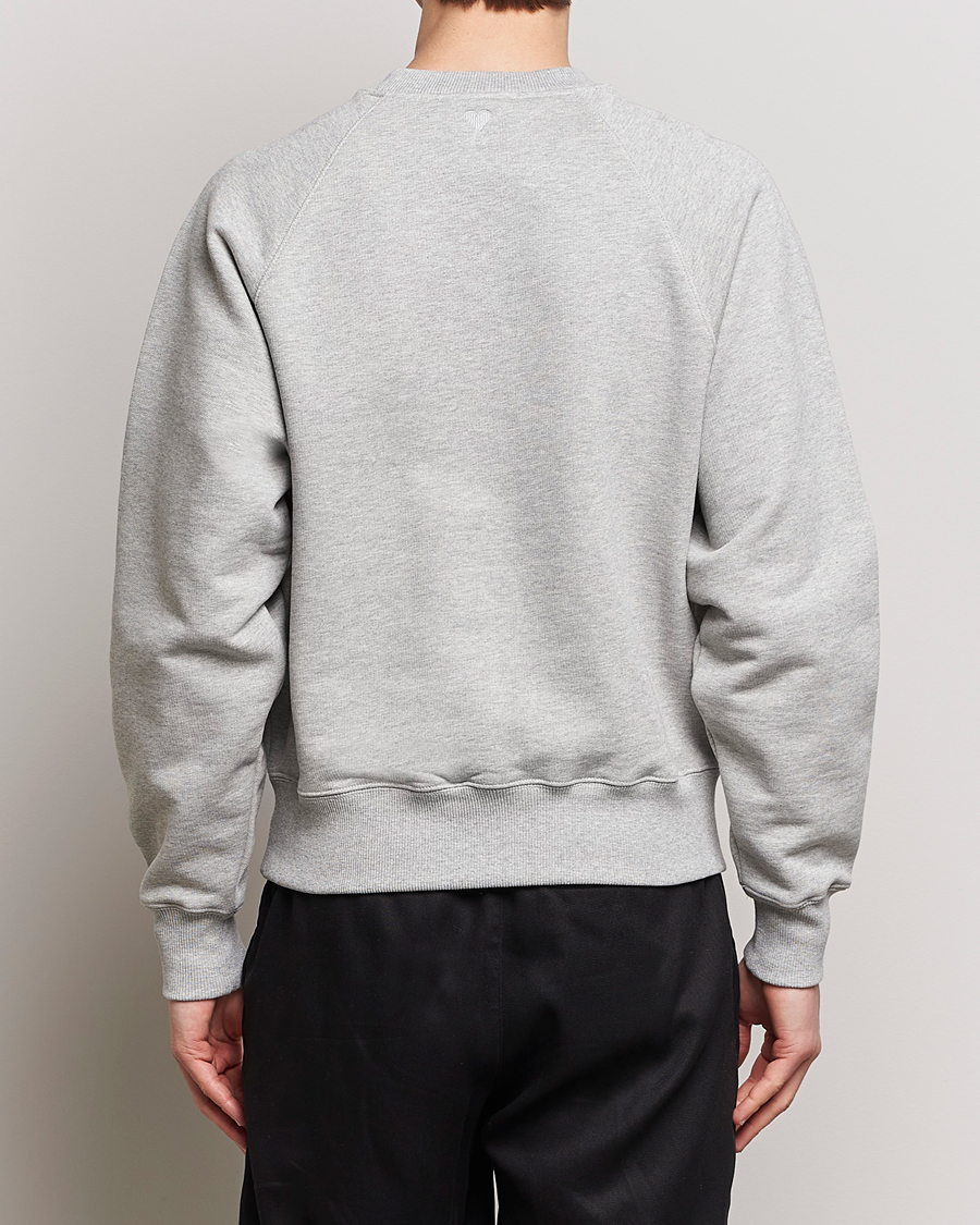 Mies | Puserot | AMI | Logo Sweatshirt Heather Grey