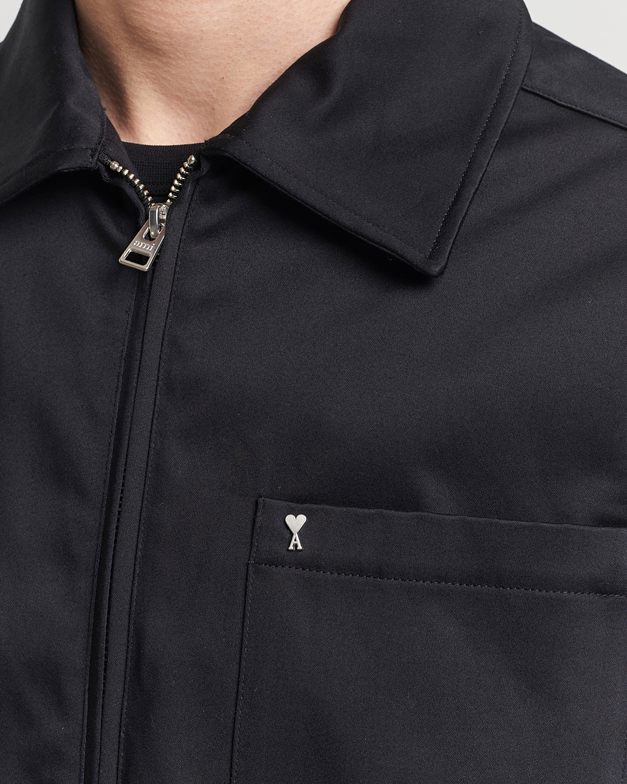 Mies | Takit | AMI | Zipped Jacket Black