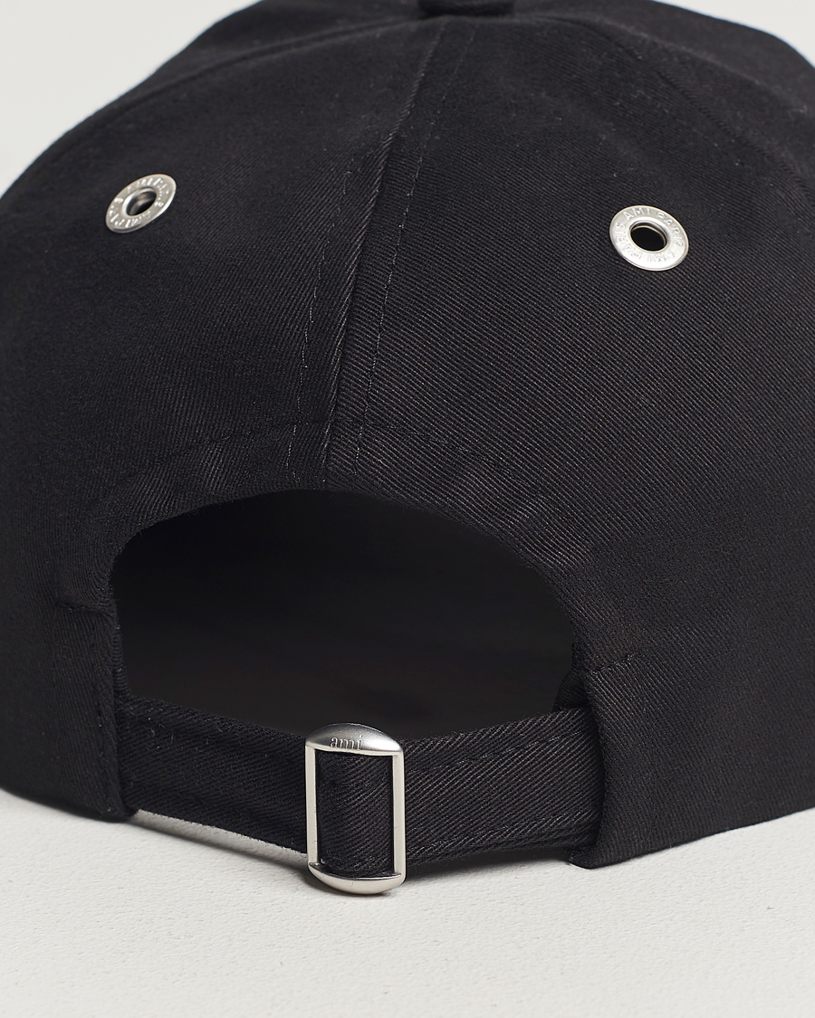Mies | AMI Heart Logo Cap Black | AMI | Heart Logo Cap Black