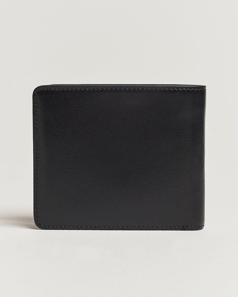 Mies | AMI Tonal Heart Logo Leather Wallet Black | AMI | Tonal Heart Logo Leather Wallet Black