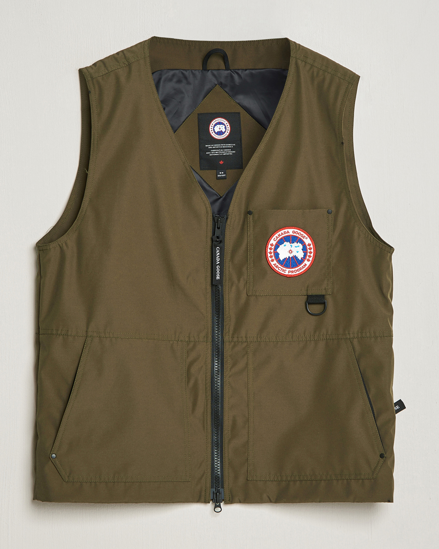 Mies | Takit | Canada Goose | Canmore Vest Military Green