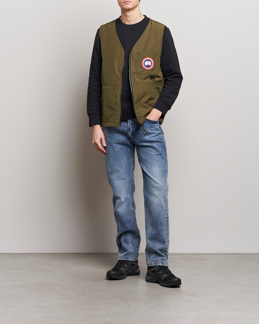 Mies | Takit | Canada Goose | Canmore Vest Military Green