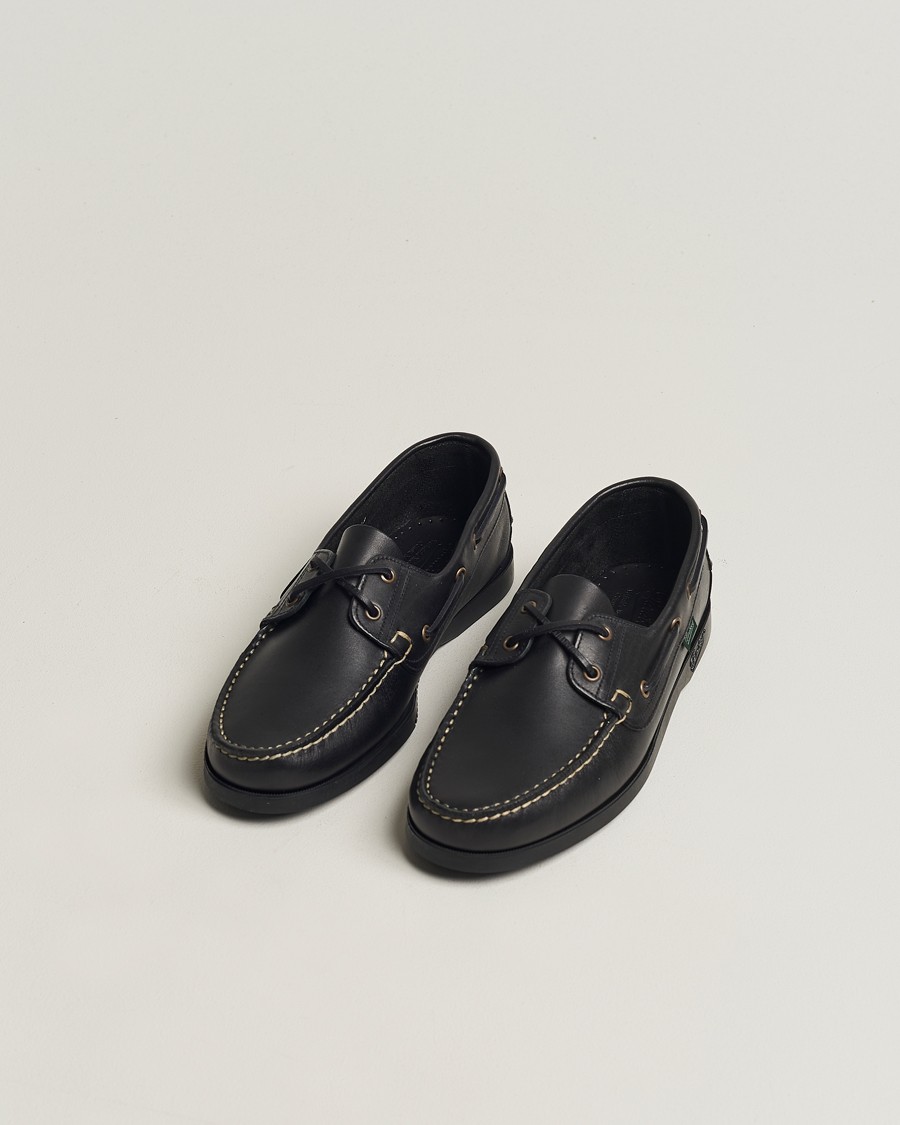 Men | What's new | Paraboot | Barth Boat Shoe Black