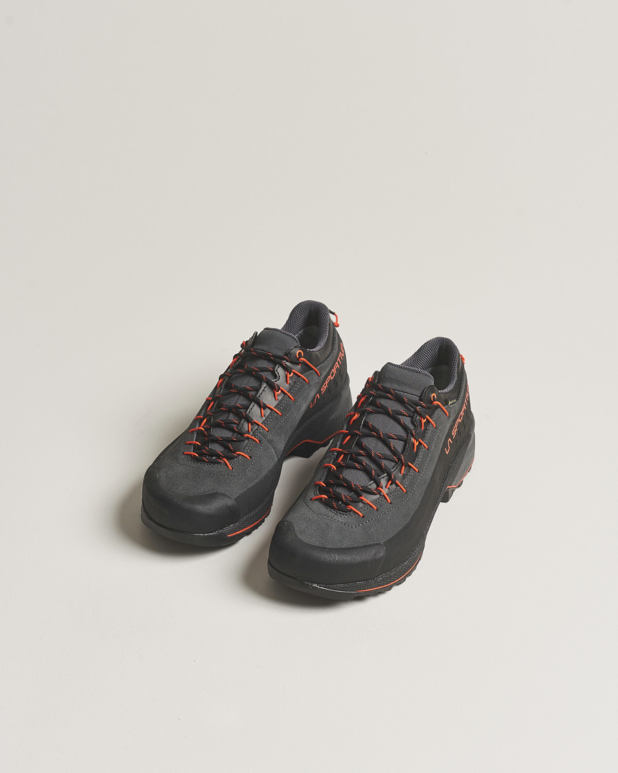 Mies | La Sportiva TX4 Evo GTX Hiking Shoes Carbon/Cherry Tomato | La Sportiva | TX4 Evo GTX Hiking Shoes Carbon/Cherry Tomato