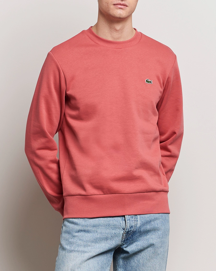Mies | Alennusmyynti vaatteet | Lacoste | Crew Neck Sweatshirt Sierra Red